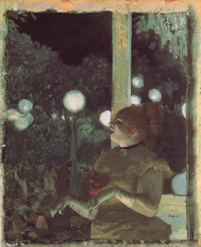 Edgar Degas The Song of the Dog oil painting image